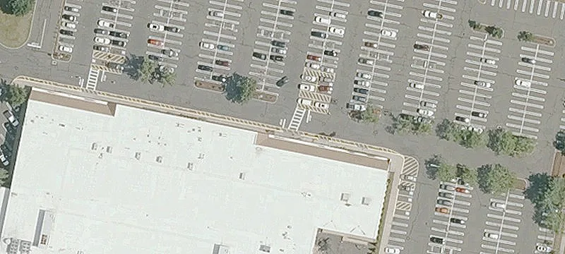 Highly Visible Retail End-Cap
