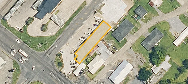 Renovated Office Building at Signalized Corner