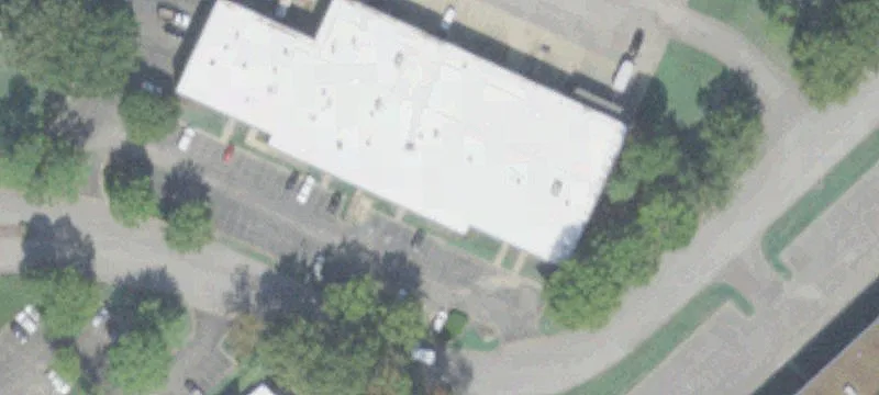 Dock-High Warehouse End Cap