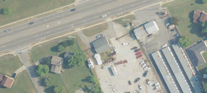 Enclosed Vehicle Storage Lot