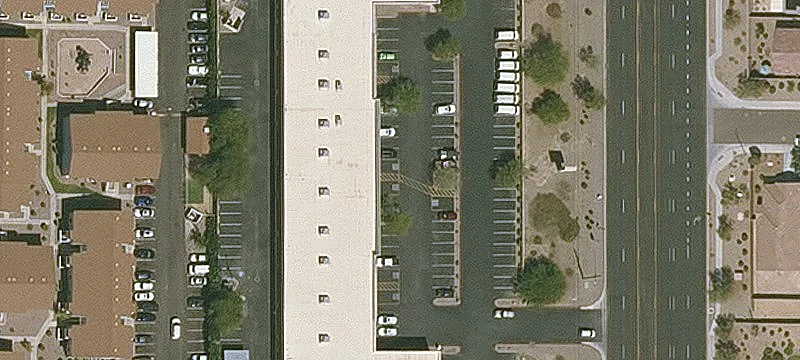 Retail Shop at Road Intersection