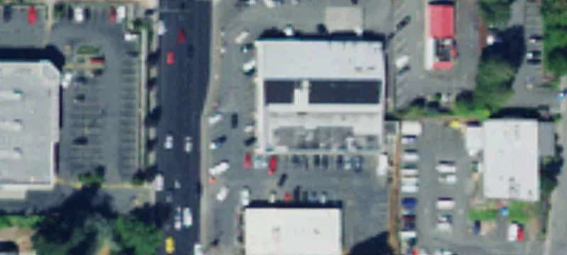 Retail Storefront at Lighted Intersection