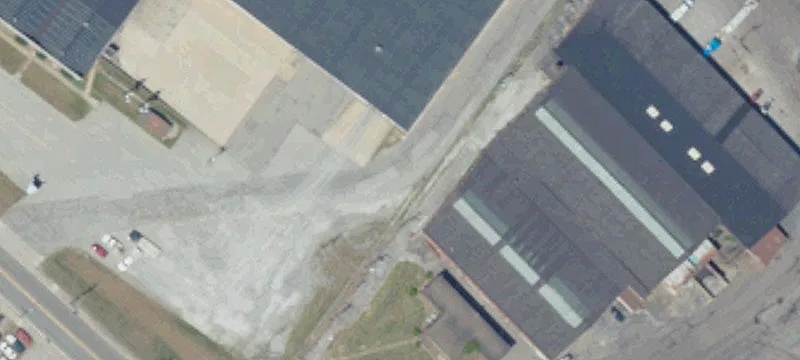 Industrial Warehouse with Exterior Storage