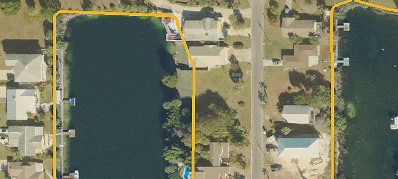 Cleared Waterfront Homesite
