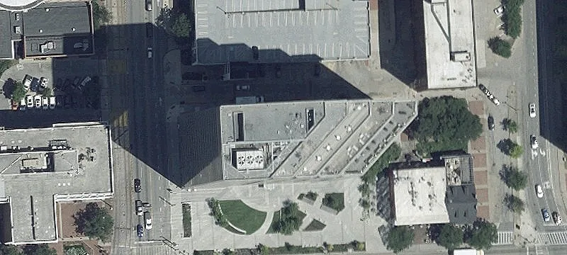 Office Building with Harbor Views