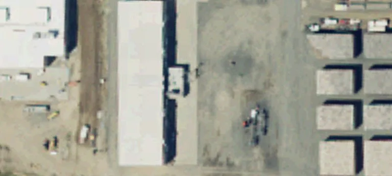 Fenced Industrial Development Lot