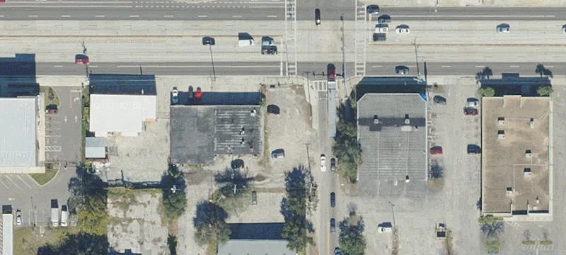 Land Parcel at Signalized Intersection