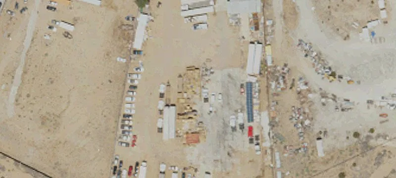 Secured Storage Yard Warehouse