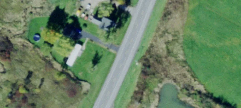 Partially Wooded Land with Creek