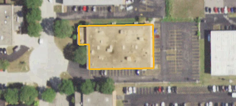 Industrial Warehouse with New Roof