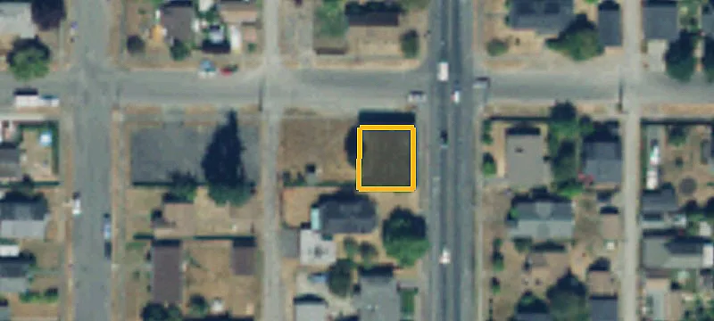 Corner Retail Building with Parking