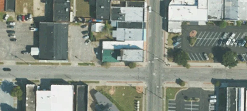 Downtown Corner Retail Building