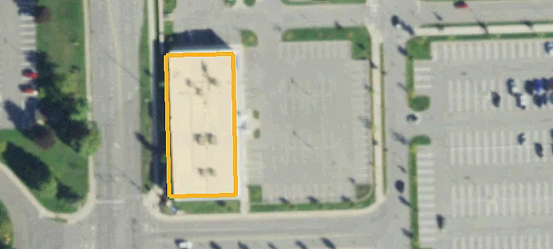 Retail Shopping Center Near Intersection