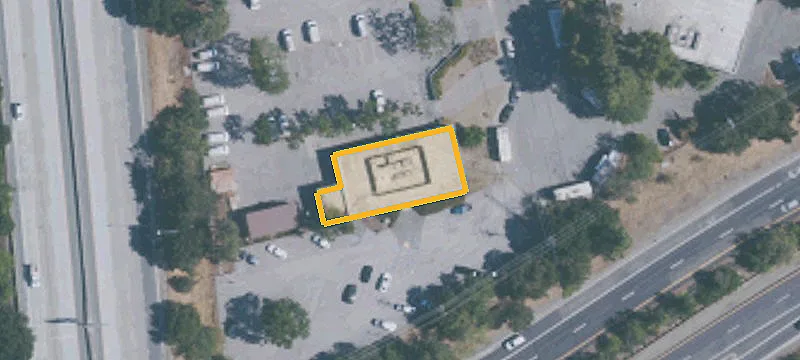 Secured Paved-Yard Office Building