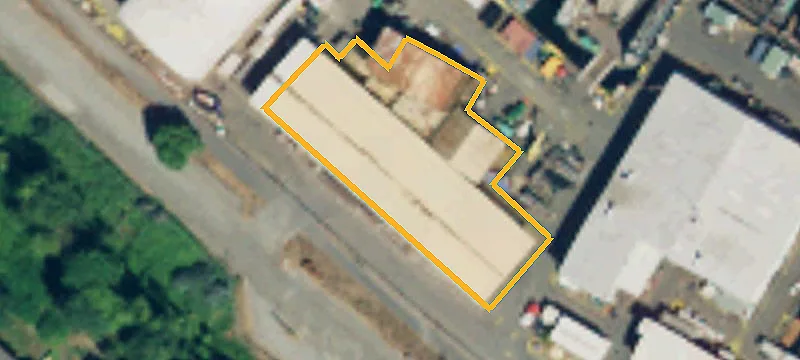 Two-Story Service Building with Yard