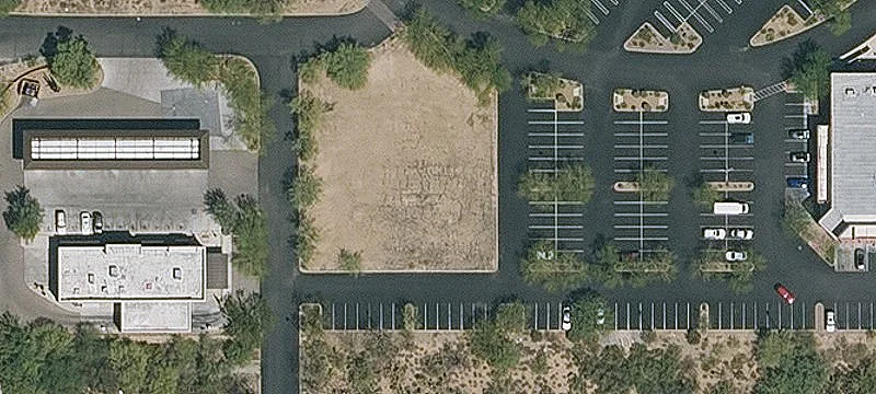 Graded Commercial Development Pad