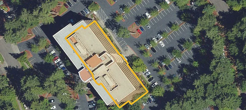 Brick Office Building with Amenities