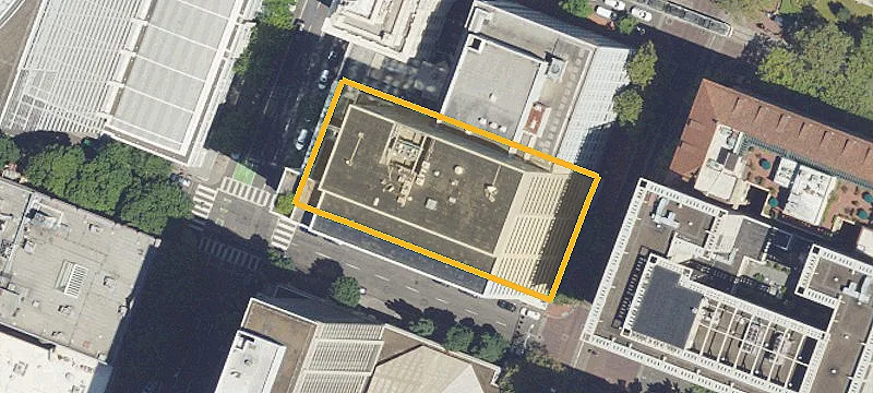 Downtown Office Building with Patio