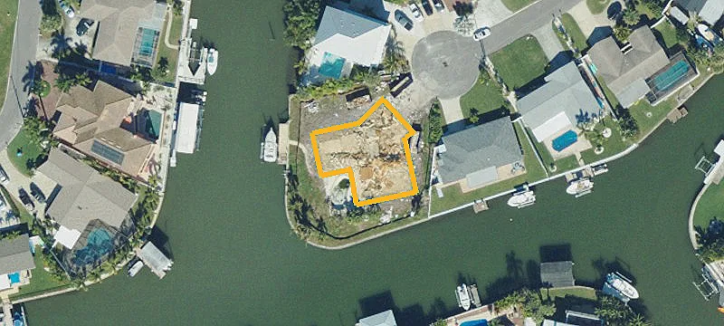 Waterfront Land with Boat Lift