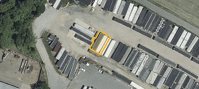 Heavy Industrial Yard with Fencing