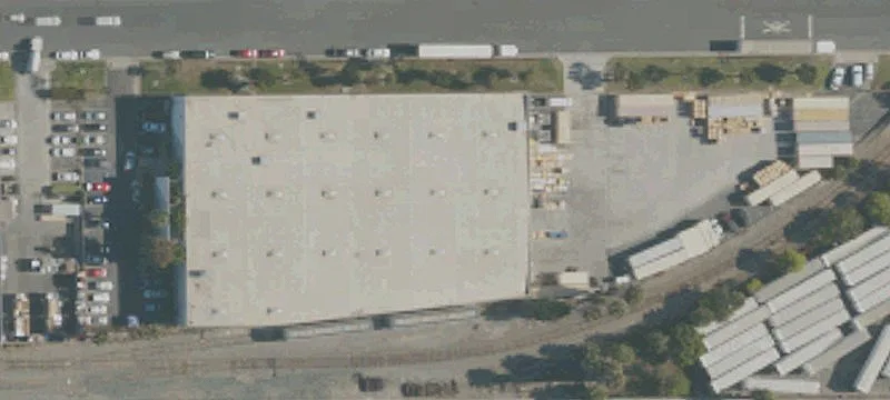 Manufacturing Facility with Rail Spur