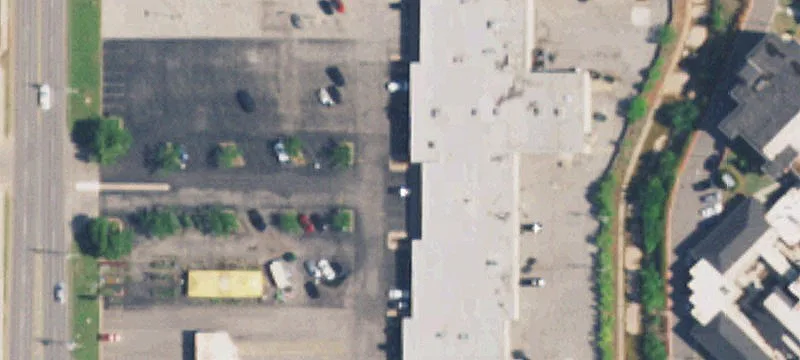 Retail Storefront at Corner Intersection
