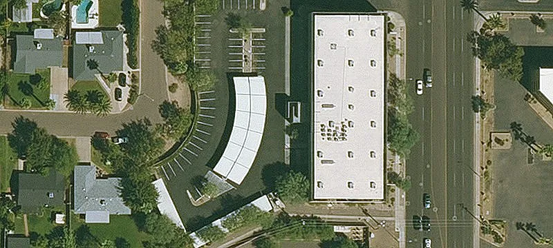 Office Building with Monument Signage