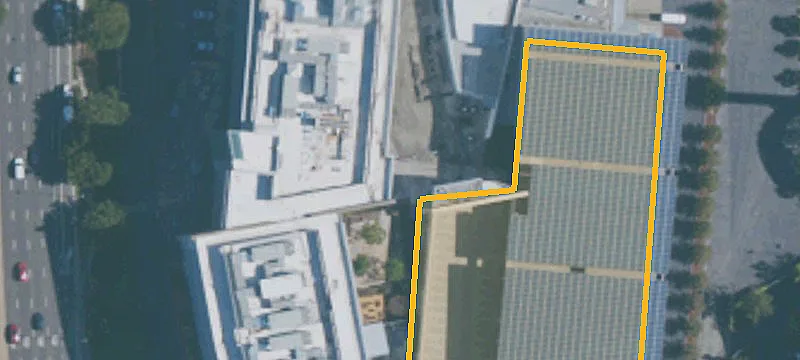 Office Building with Floor Power
