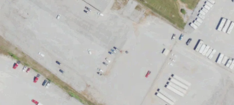 Fenced Commercial Land with Lighting
