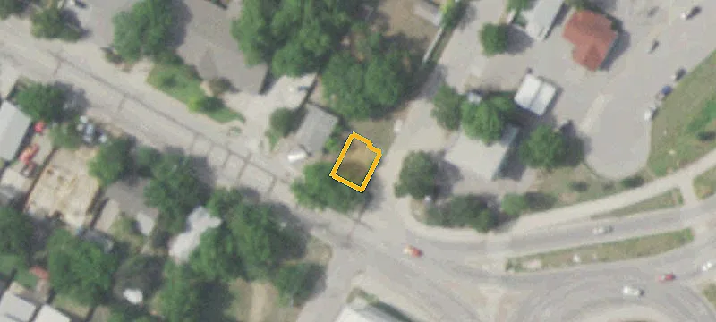 Commercial Land with Curb Cut