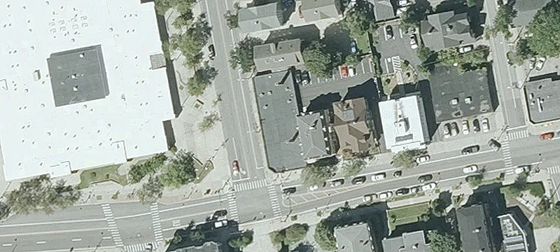 Corner Brick Retail/Office Building