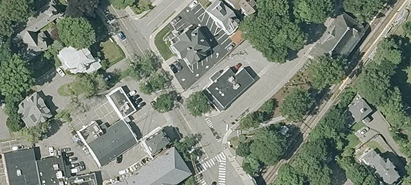 Freestanding Bank Building with Drive-Thru