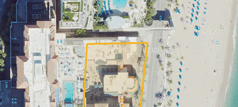 Beachfront Retail Shopping Center