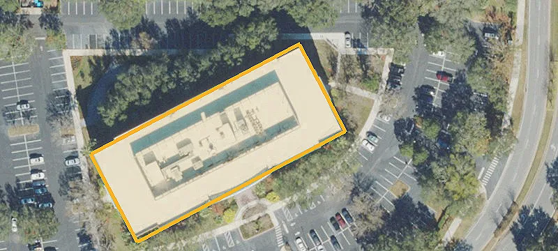 Office Building Campus with Fitness Center