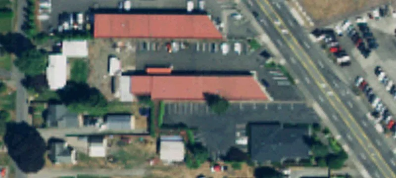 Automotive Shop with Secured Lot