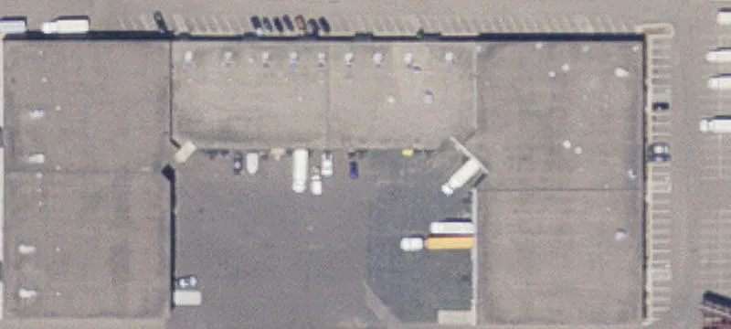 Truck Terminal with Large Truck Court
