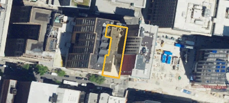 Office Space with Double-Height Entry