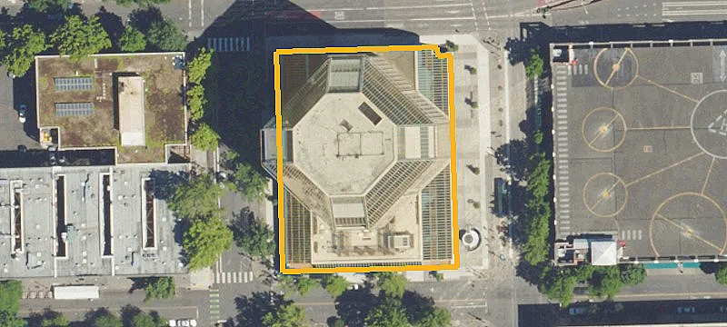 Modernized Retail Building