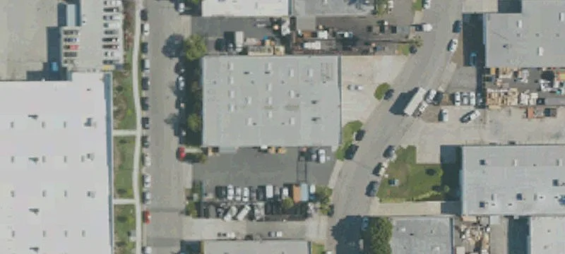 Industrial Facility with Fenced Yard