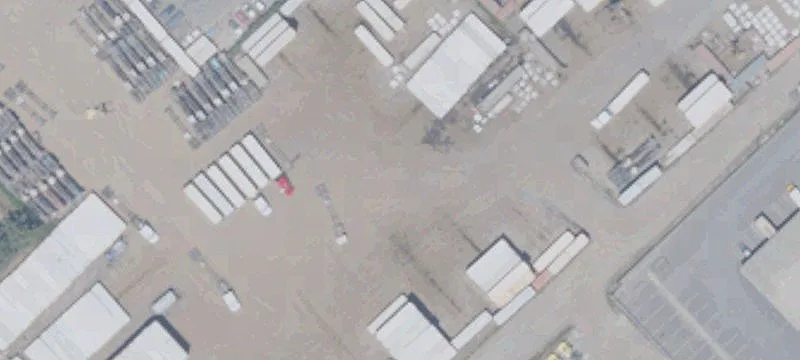 Fully Fenced Industrial Yard