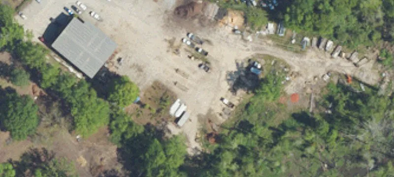 Warehouse with Fenced Laydown Yard