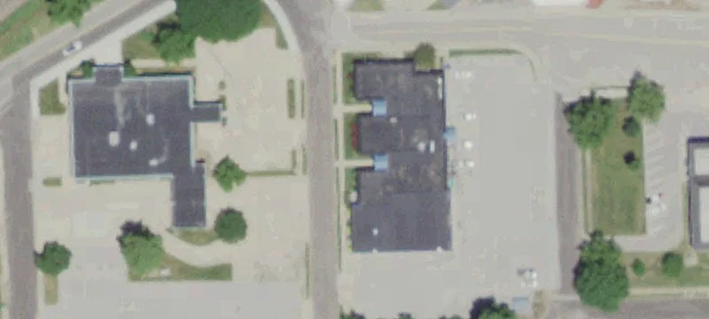 Downtown Office Building With Parking