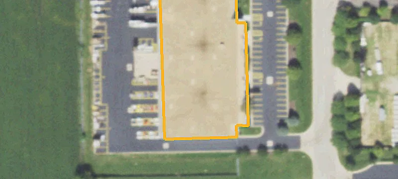 Warehouse with Fenced Yard