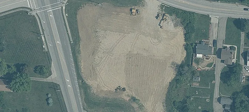 Signalized Corner Development Land