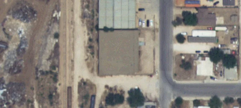 Industrial Warehouse with Fenced Yard