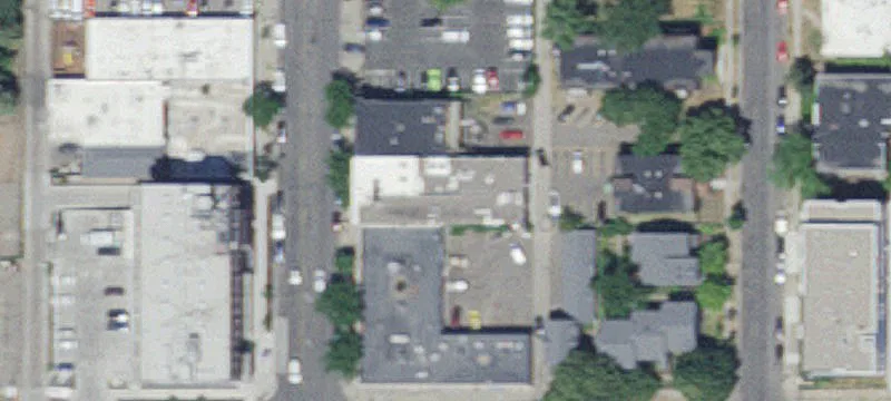 Retail-Office Building with Parking Lot