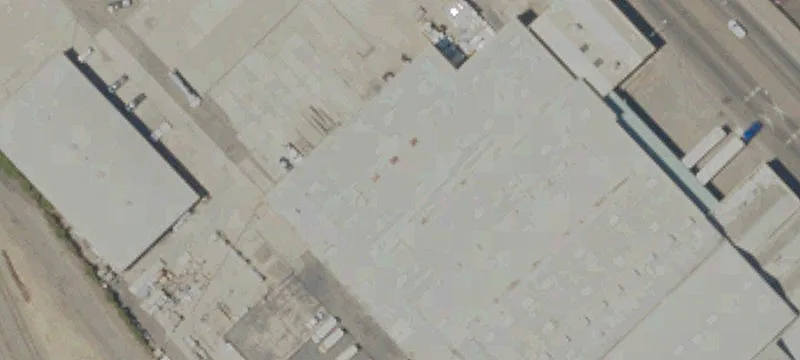 Warehouse with Fenced Yard