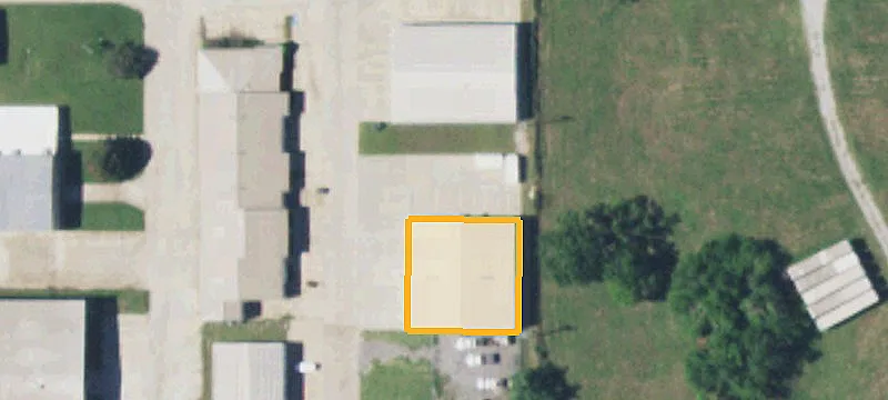 Heavy Industrial Warehouse With Grade Door