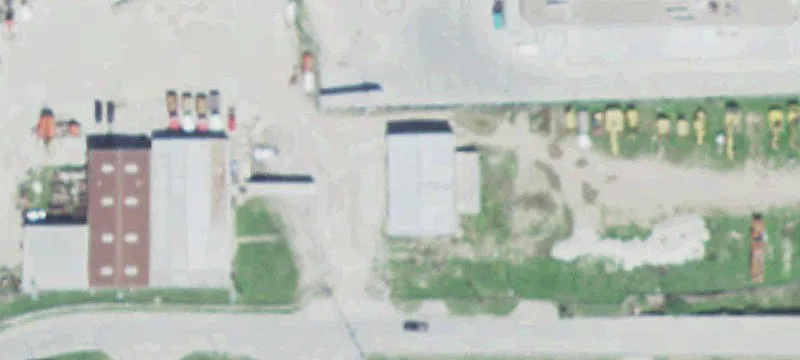Fenced Outdoor Storage Yard