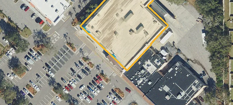 Neighborhood Shopping Center Anchored by Walmart
